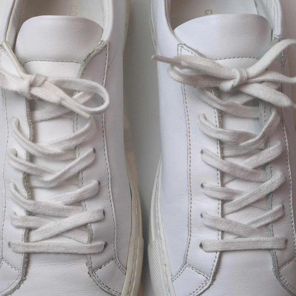 Common Projects Achilles Sneakers in White Leather Size EU 39 US Women's 9